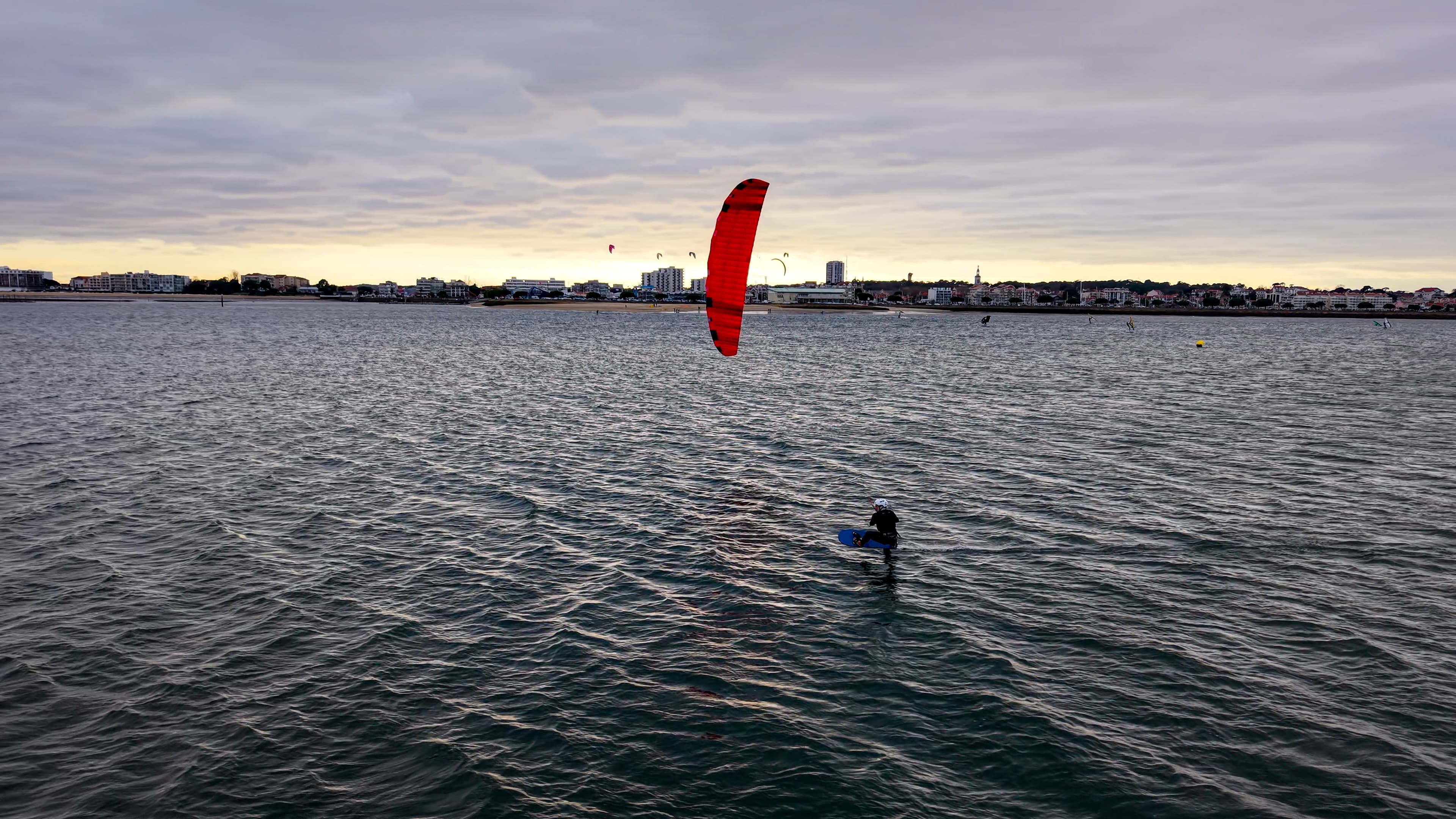 Vue aérienne Bassin Arcachon